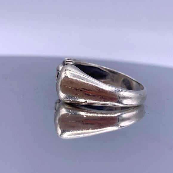 Vintage Sterling Silver Sun and Room Ring - Bypass Ring - Picture 2 of 6